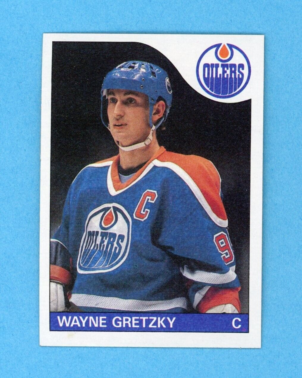 1985-86 Topps #120 Wayne Gretzky Edmonton Oilers Hockey Card NM