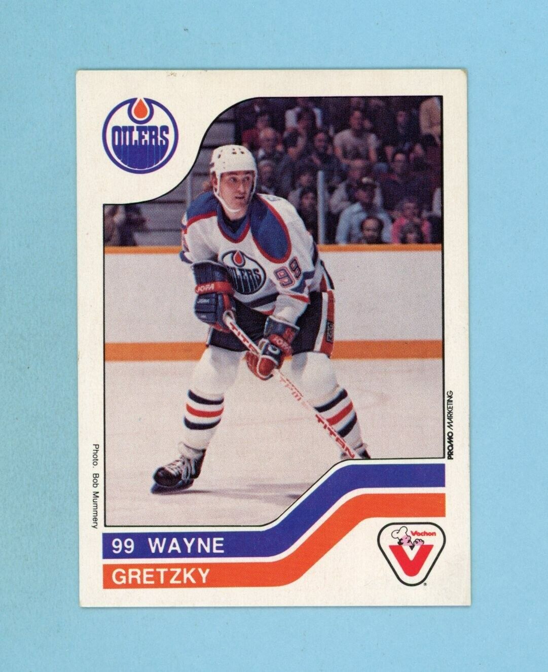 1983-84 Vachon #26 Wayne Gretzky Edmonton Oilers Hockey Card EX - EX+