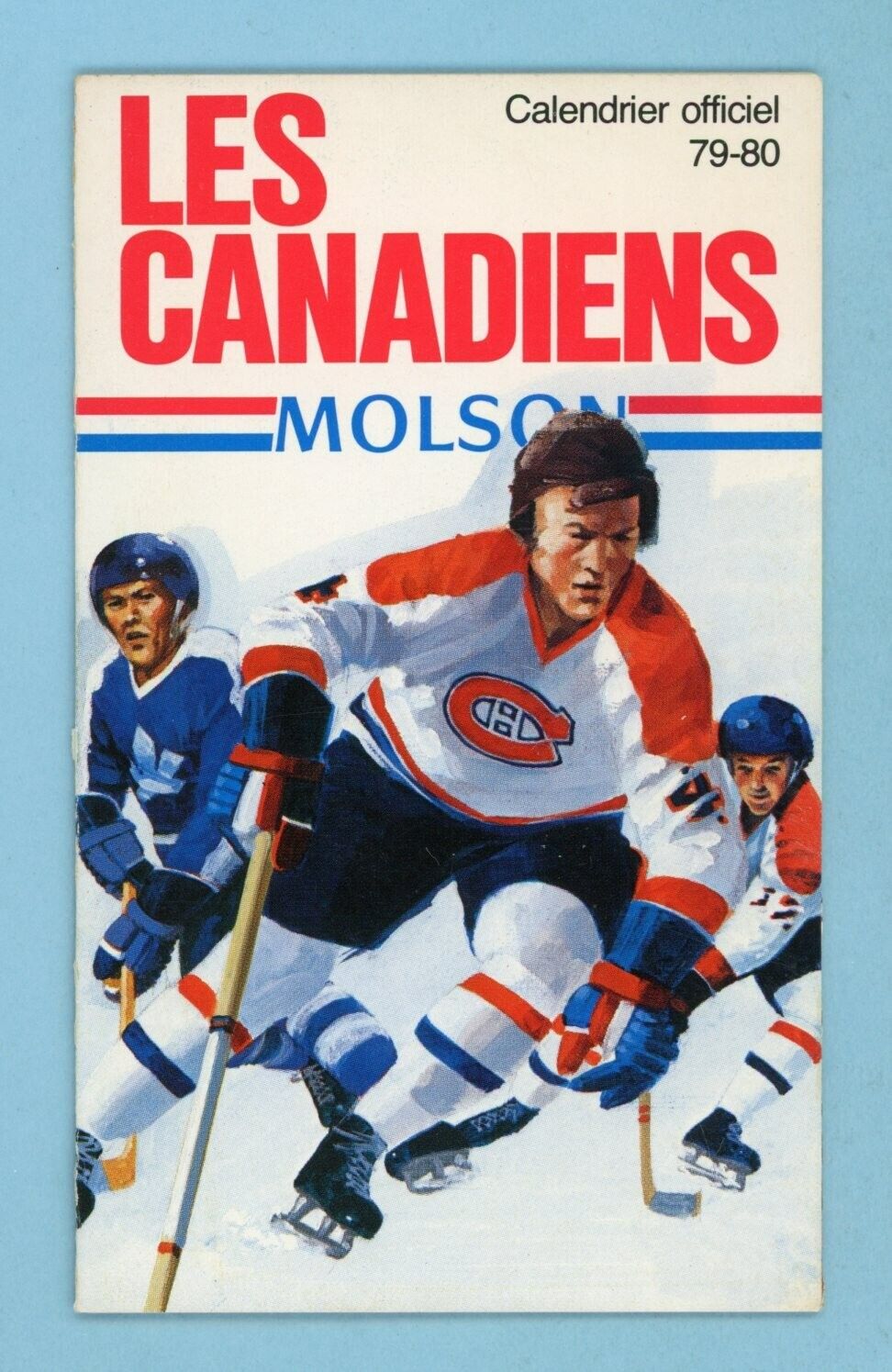 1979-80 Montreal Canadiens Pocket Schedule