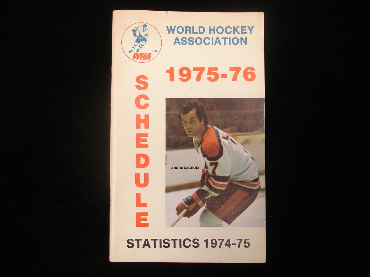 1975-76 World Hockey Association (WHA) Schedule