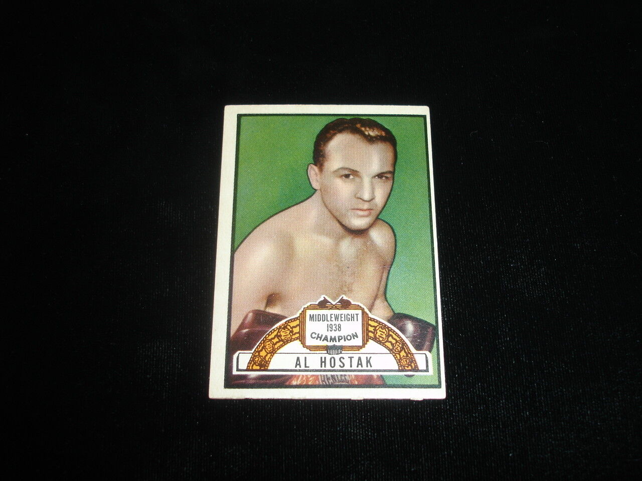 1951 Topps Ringside Boxing Card-Al Hostak-#92-EX-MT