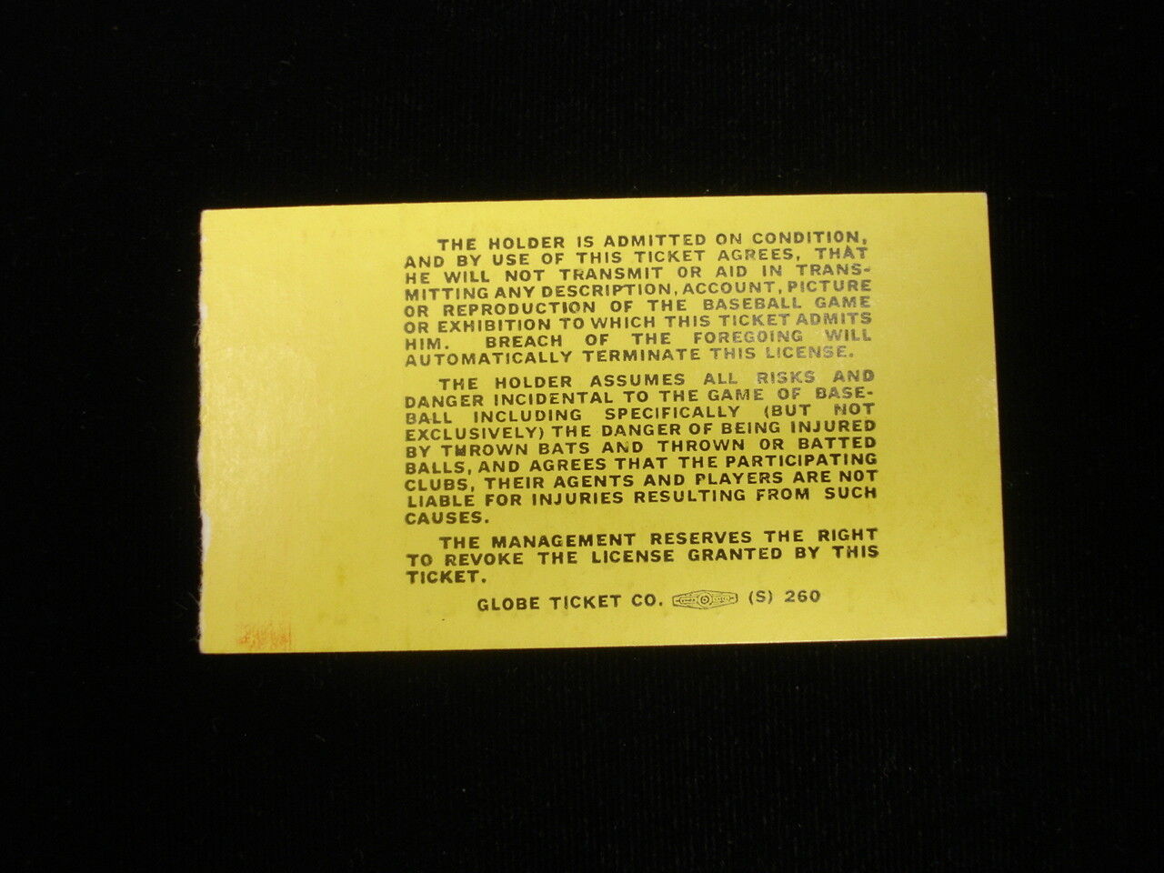 May 25, 1970 Washington Senators @ Boston Red Sox Ticket Stub - Yaz Home Run!