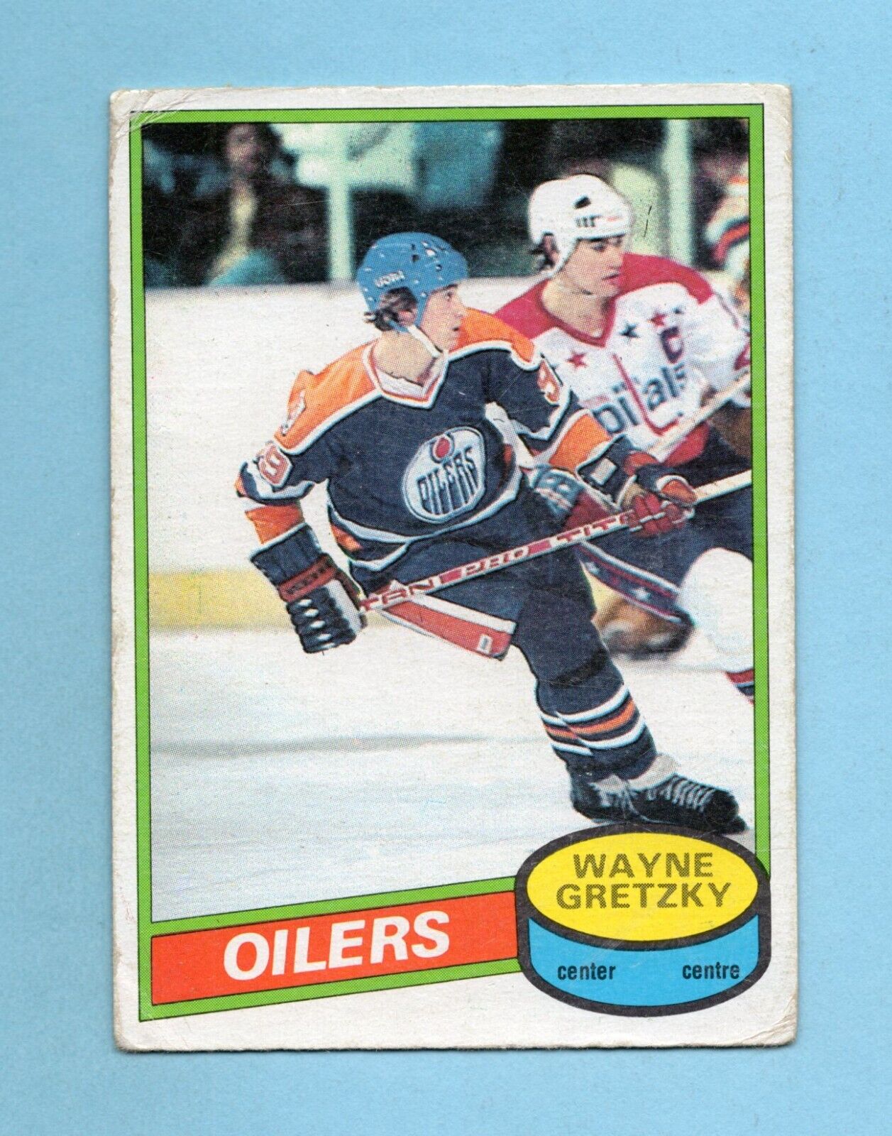 1980-81 OPC #250 Wayne Gretzky Edmonton Oilers Hockey Card VG