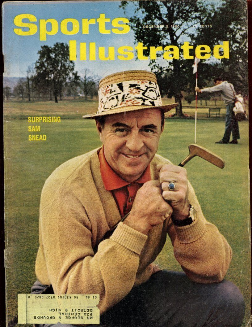 Dec 5 1960 Sports Illustrated Magazine With Sam Snead Golf Cover EX+