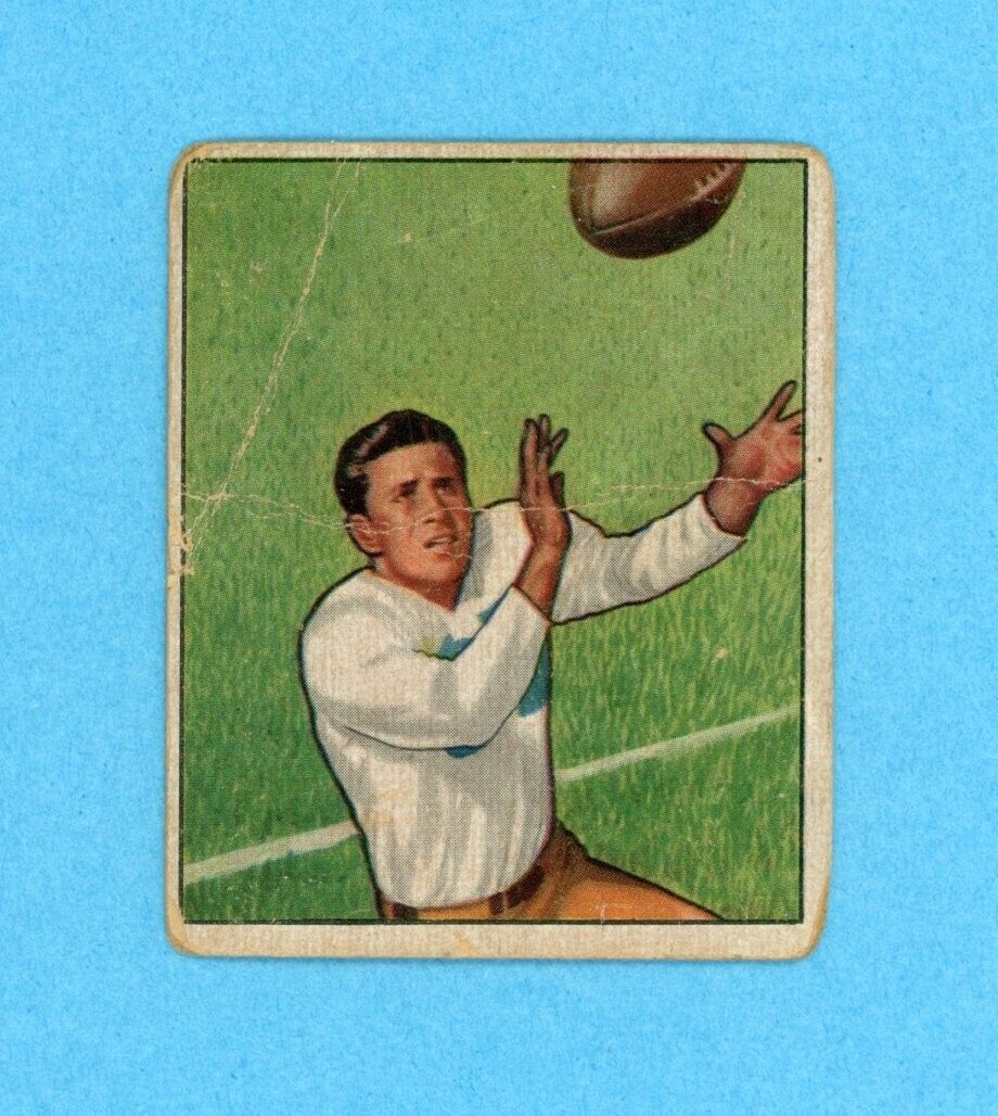 1950 Bowman #1 Doak Walker Detroit Lions Football Card Low Grade