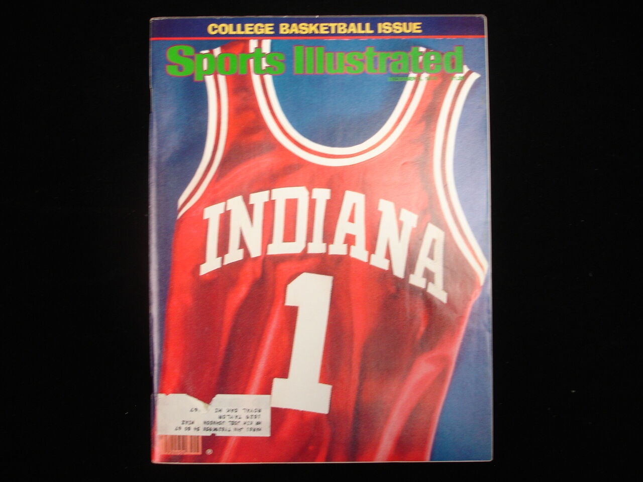 December 3, 1979 Sports Illustrated Magazine – College Basketball Issue