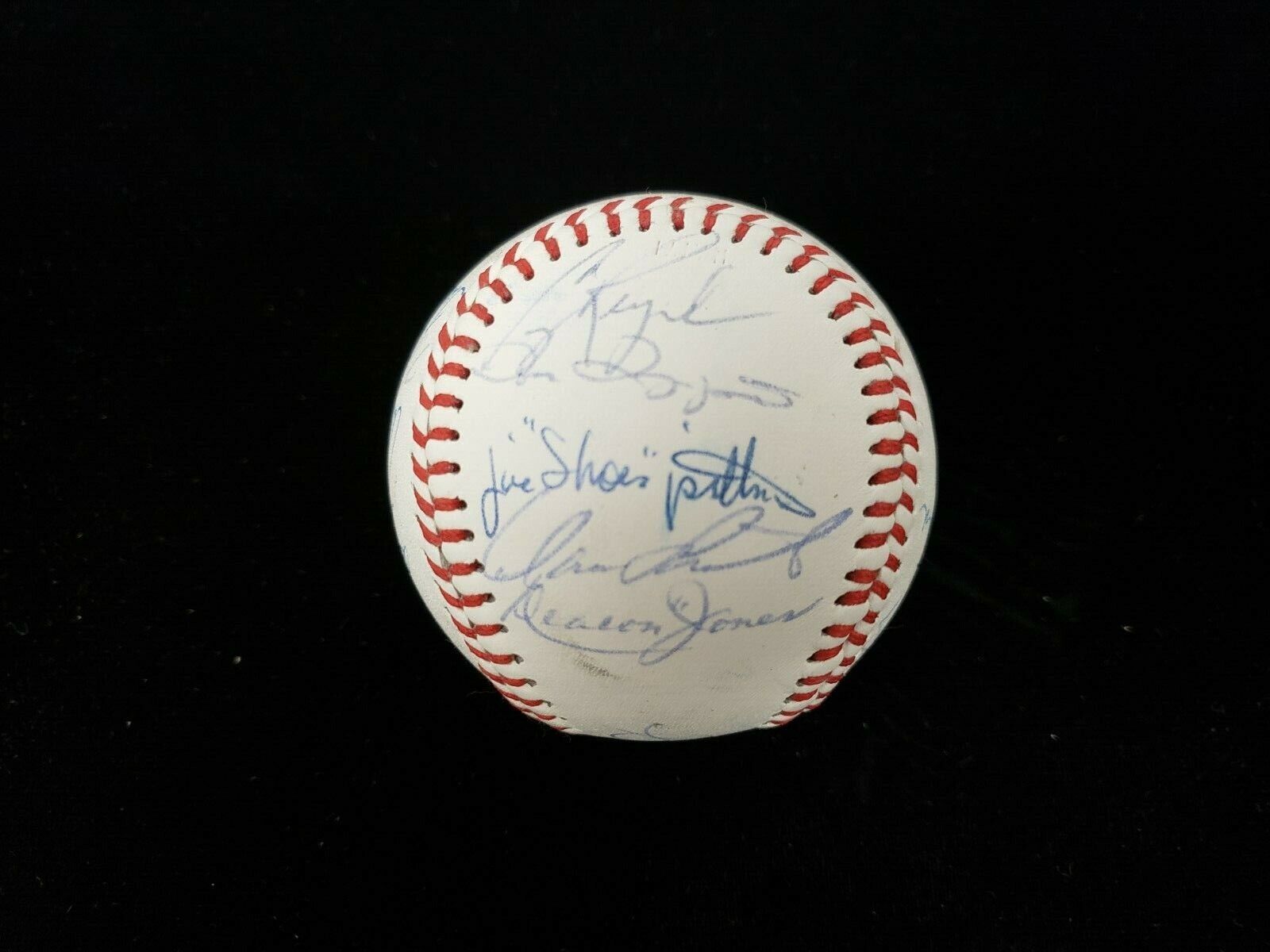 1981 Houston Astros Team Signed Baseball - 20 Autographs - PSA LOA