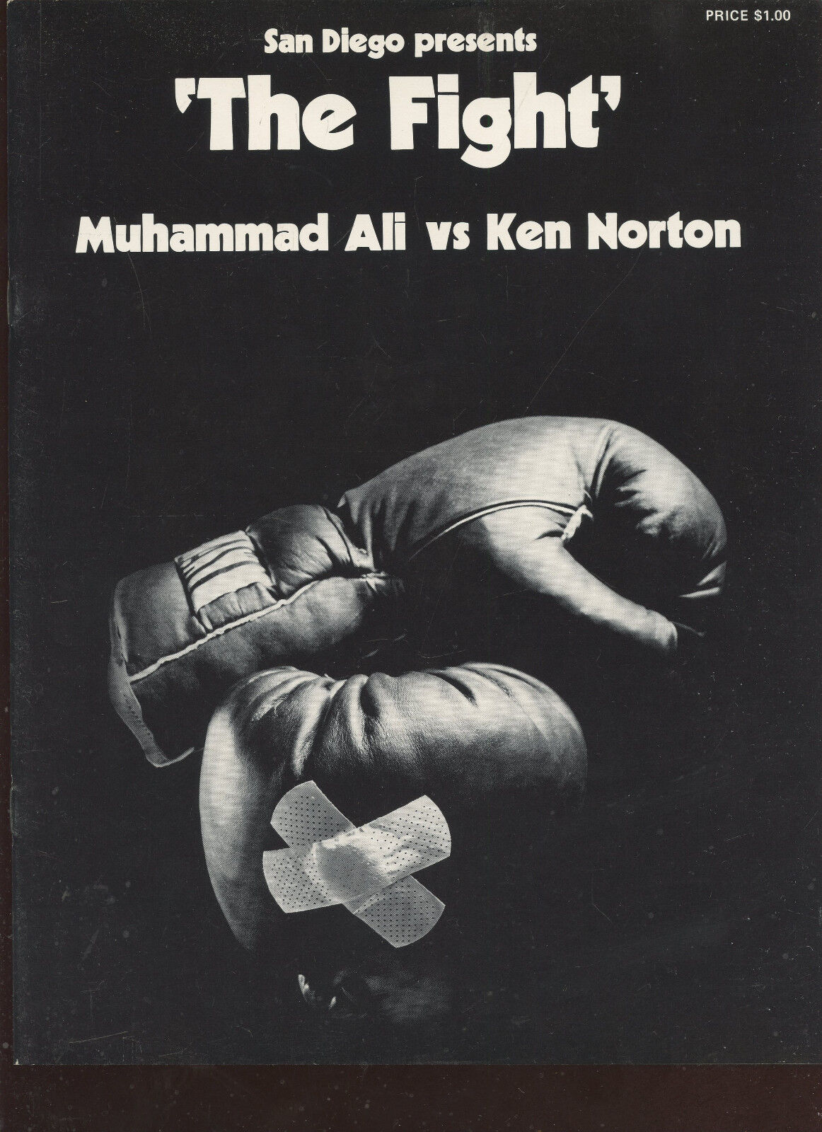 March 31 1973 On Site Boxing Program Muhammad Ali vs Ken Norton NRMT