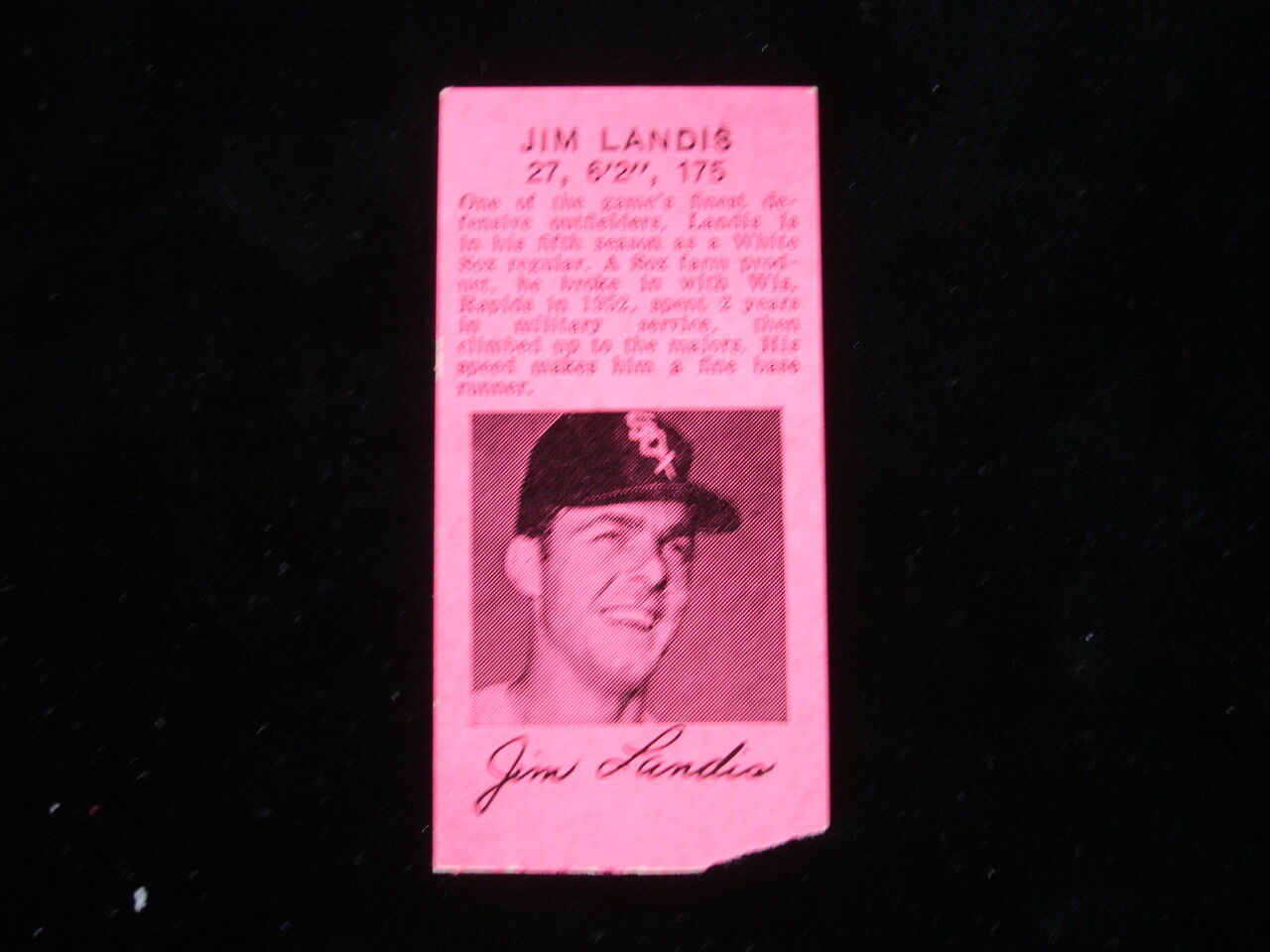 May 9, 1961 Detroit Tigers @ Chicago White Sox Ticket Stub