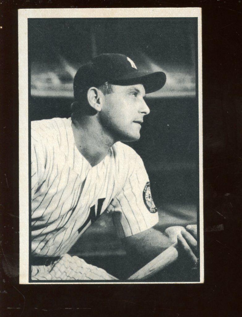 1953 Bowman Black & White Baseball Card #31 Gene Woodling New York Yankees EXMT