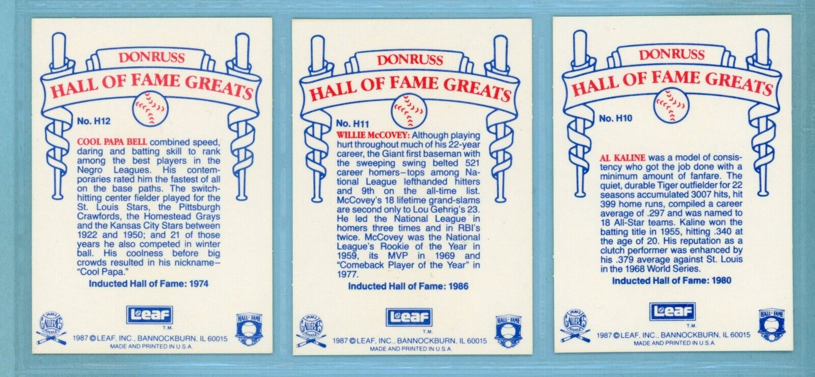 1987 Leaf Candy City Team Set of 12 Baseball Cards NM Mickey Mantle