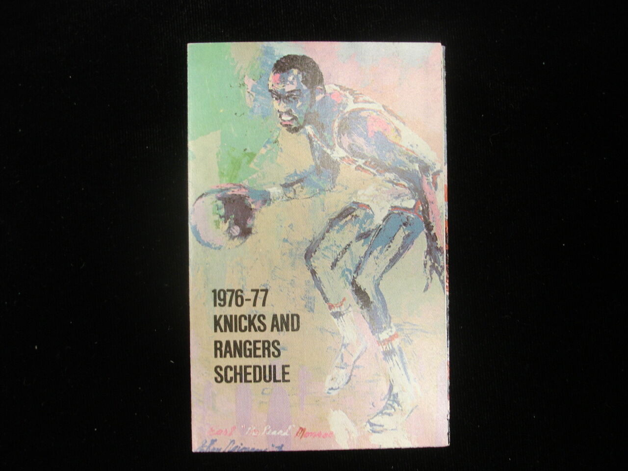 1976-77 New York Knicks & Rangers Pocket Schedule