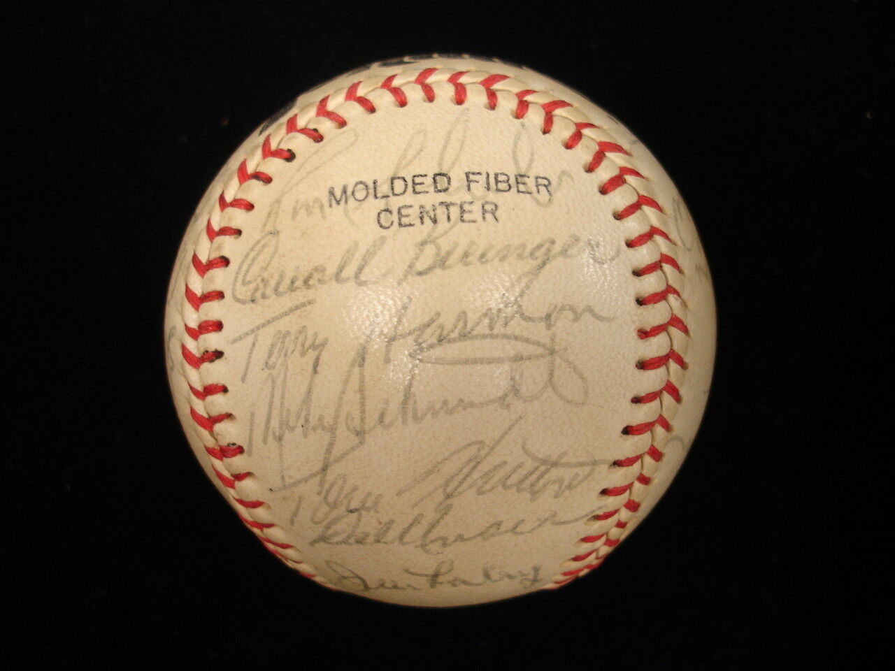 1974 Philadelphia Phillies Team Signed Baseball - 25 Autographs - JSA