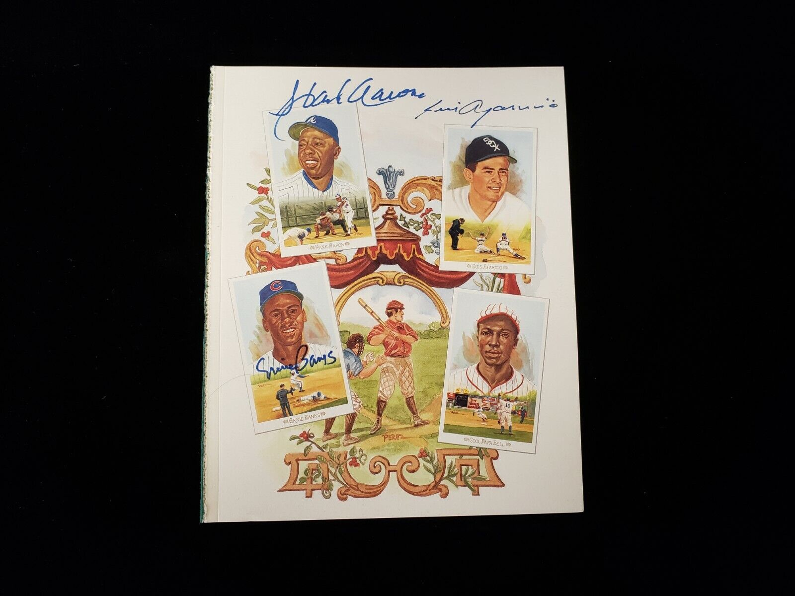 Perez Steele Celebration Baseball Album - 22 HoF Signatures 