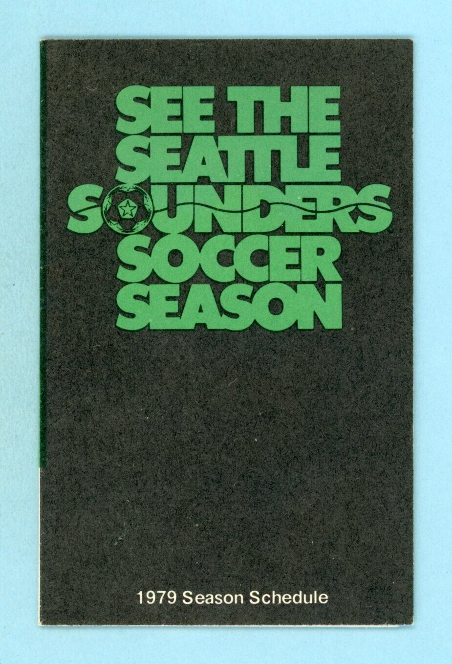 1979 Seattle Sounders Pocket Schedule